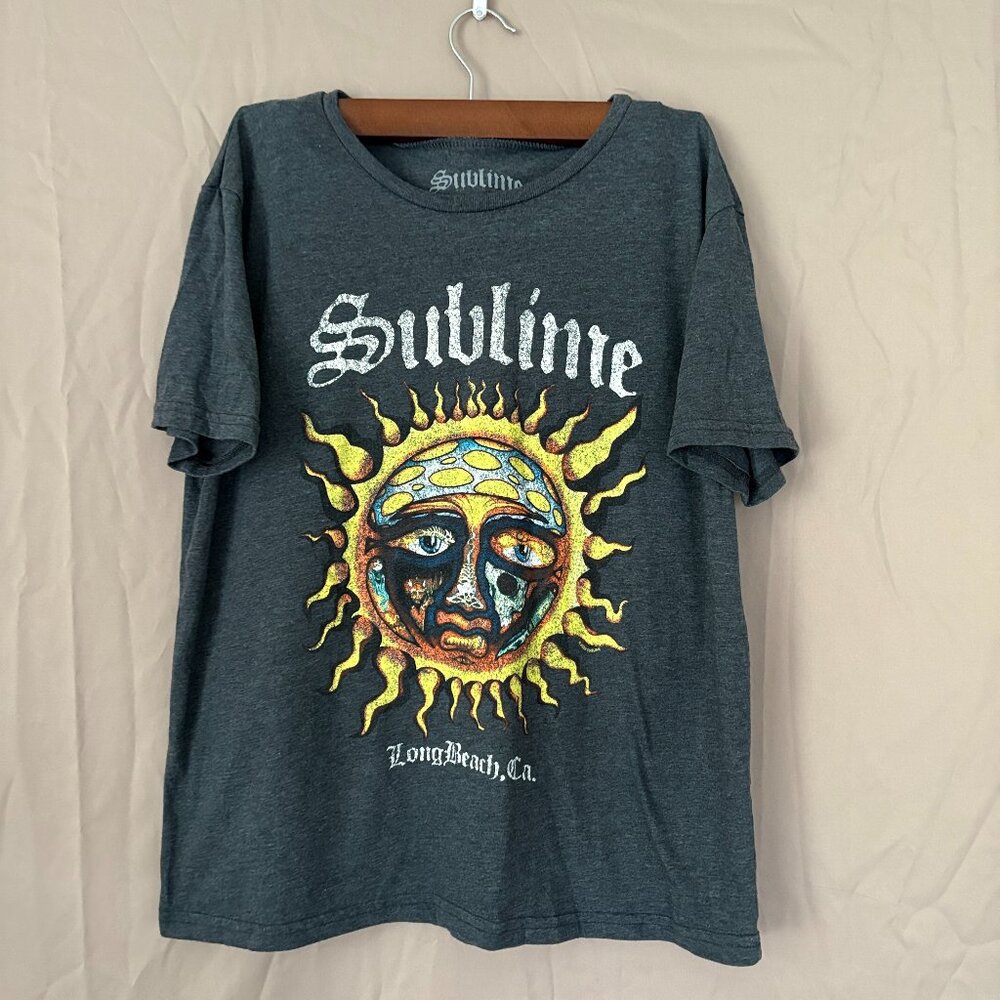 Sublime Unisex Band T-Shirt Long Beach CA Size Medium Grunge Rock